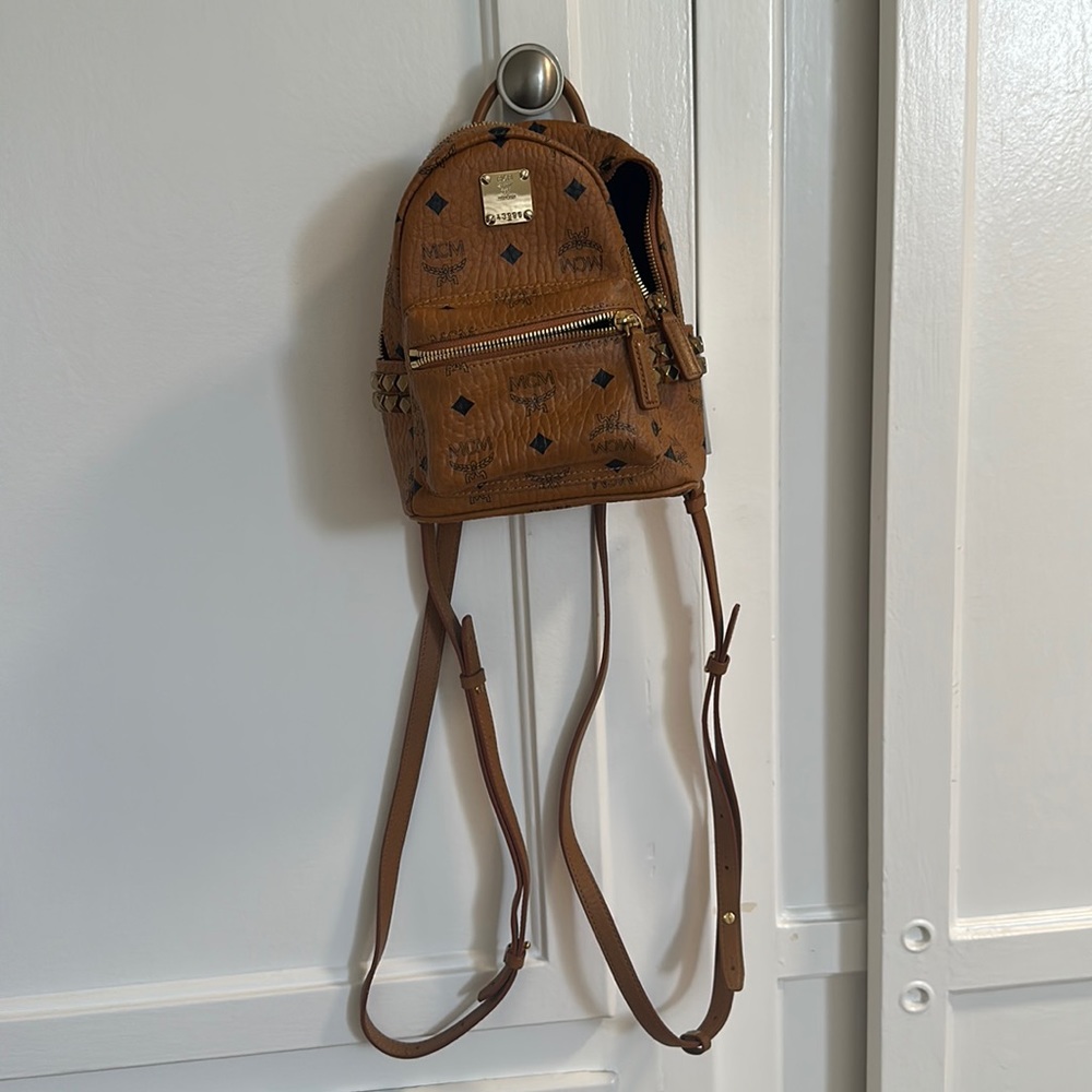 Authentic MCM mini back pack